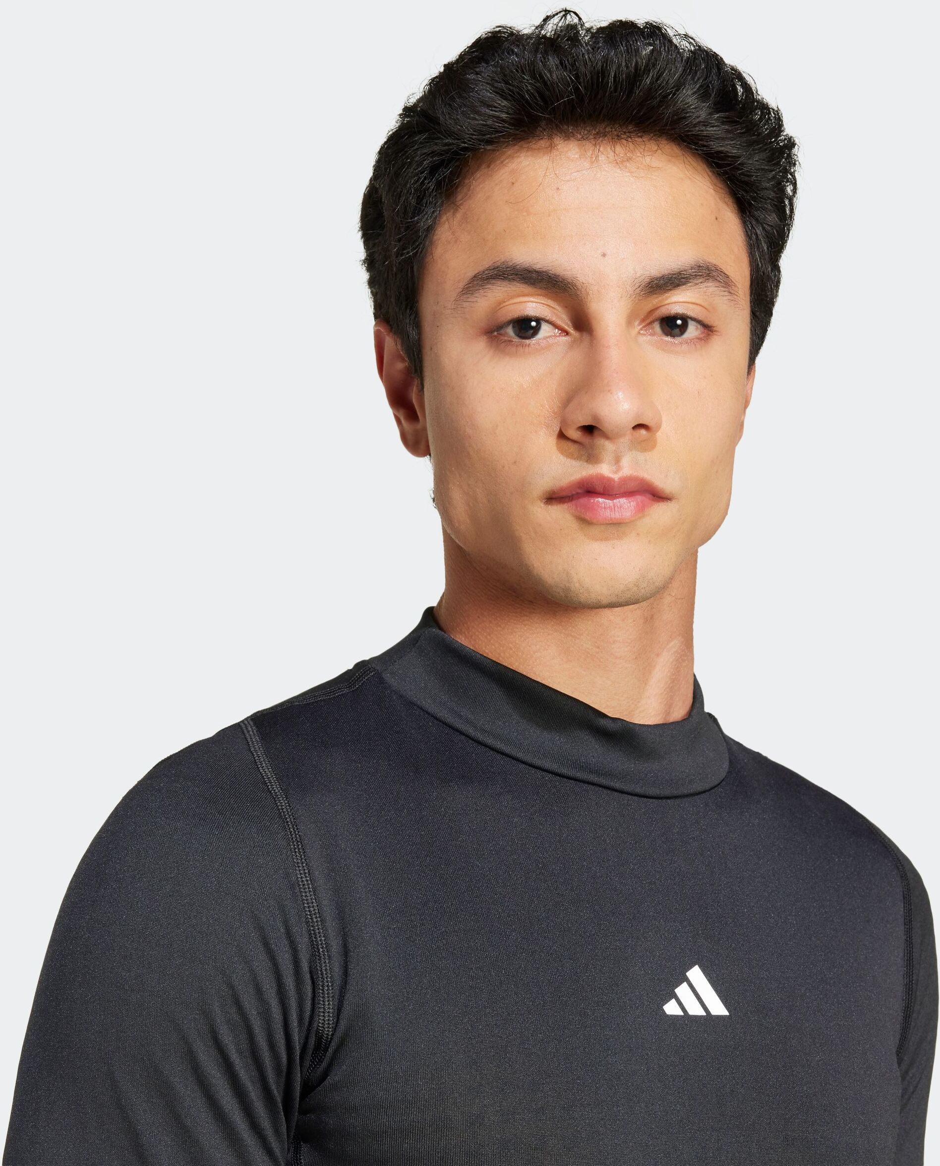 Funktionsshirt ADIDAS PERFORMANCE "TECHFIT COLD.RDY TRAINING LONGSLEEVE", Herren, Gr. XXL, schwarz, Obermaterial: 93% Polyester, 7% Elasthan, Shirts Funktionsshirt