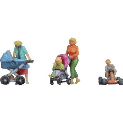 NOCH Z Mütter mit Kindern Bemalt, Sitzend, Stehend