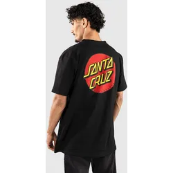 Santa Cruz Classic Dot Chest T-Shirt black Gr. M