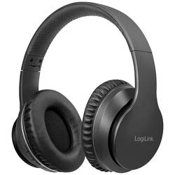 LogiLink BT0053 Over Ear Kopfhörer Bluetooth® Stereo Schwarz Noise Cancelling