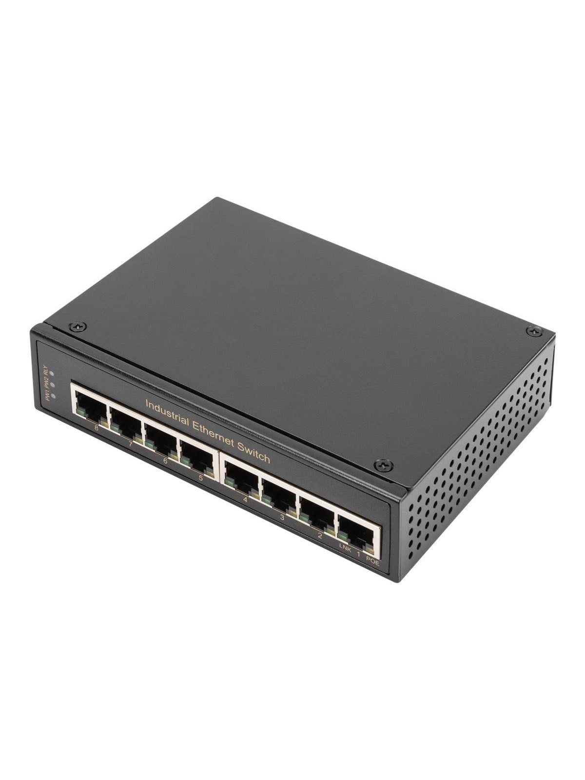 DIGITUS DN-651108 - switch - industrial gigabit - 8 ports - unmanaged