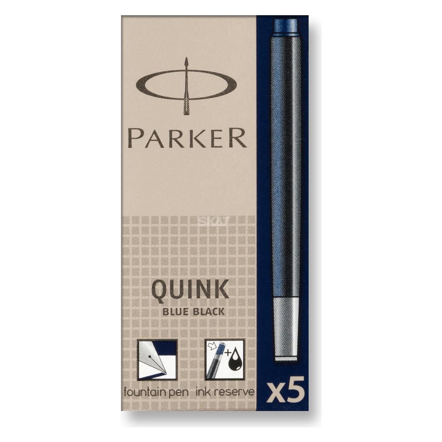 Parker Pen Quink Z 44 (Schwarz, 5 Stk.) (1950382)