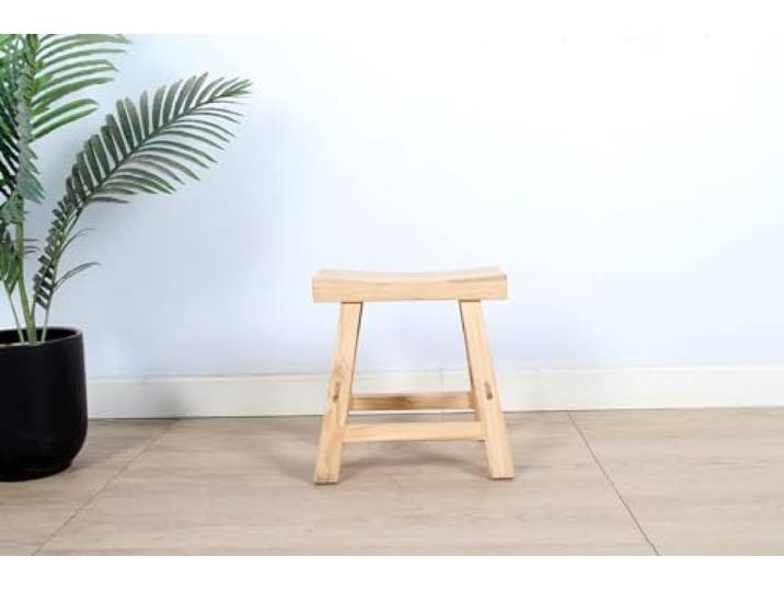 Yajutang Sitzhocker Holzhocker Meditationssitz