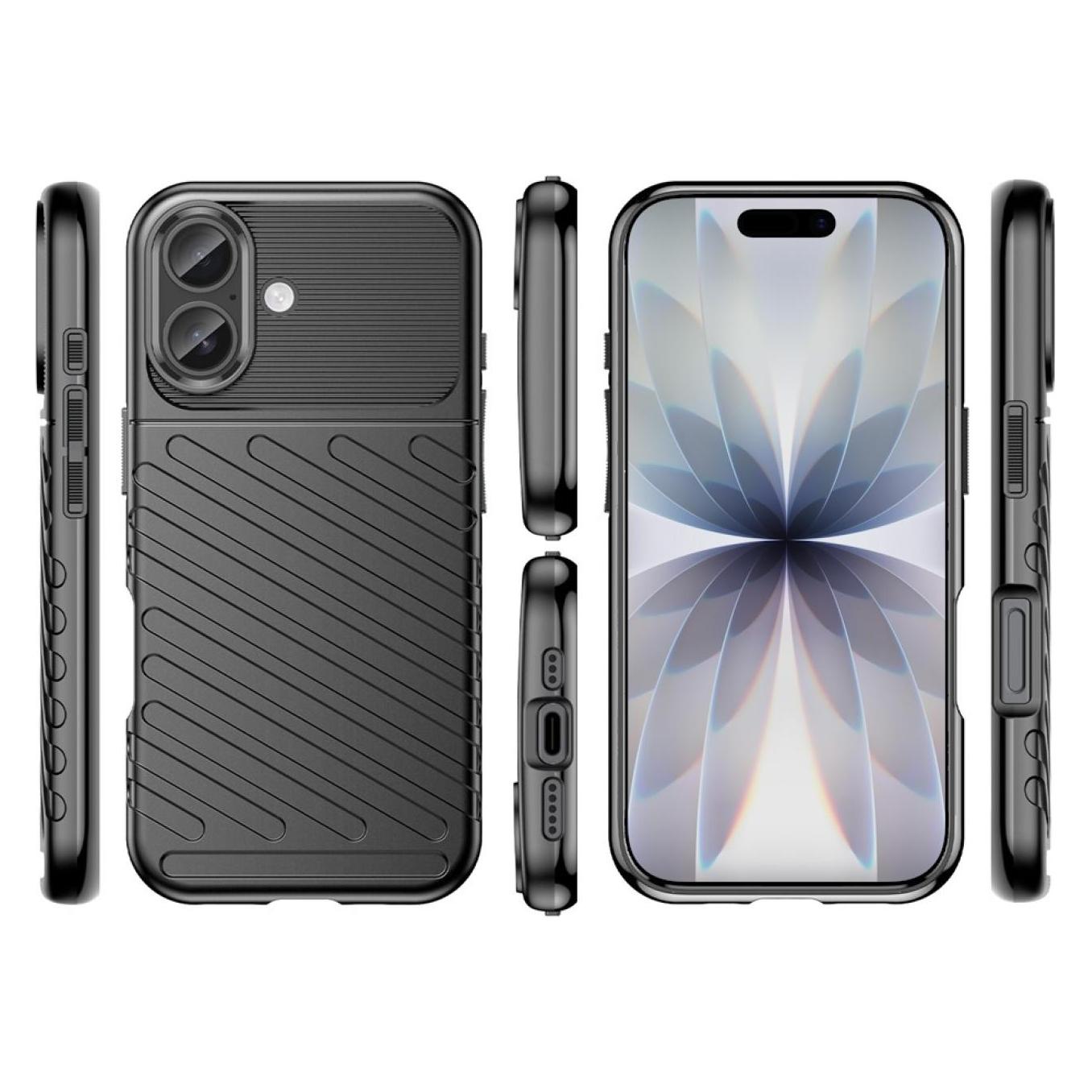 Screenguard SpaceCase Impact-Resistant Hülle (Apple iPhone 17) (00035359)
