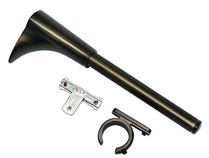Universal Träger 1- und 2-Lauf für Ø 20 mm bronze