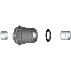 X20 Freilaufset SRAM XDR Freilaufset Aluminium