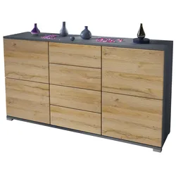 SIDEBOARD Rova Eiche Natur