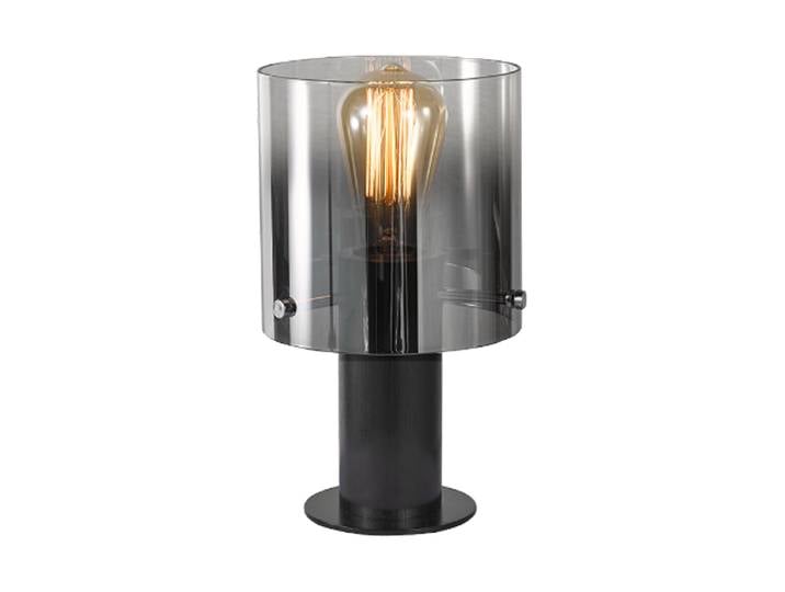 Design Tischlampe „Venize“ Schwarz Schuller