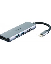 D-Link USB-C 5-Port USB 3.0 Hub mit HDMI und SD & microSD Card Reader (DUB-M530)