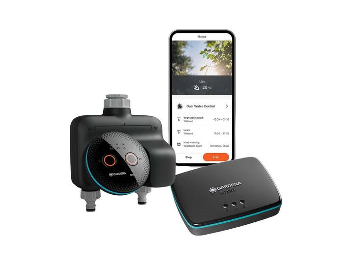 Gardena smart Dual Water Control Bewässerungssteuerung Set