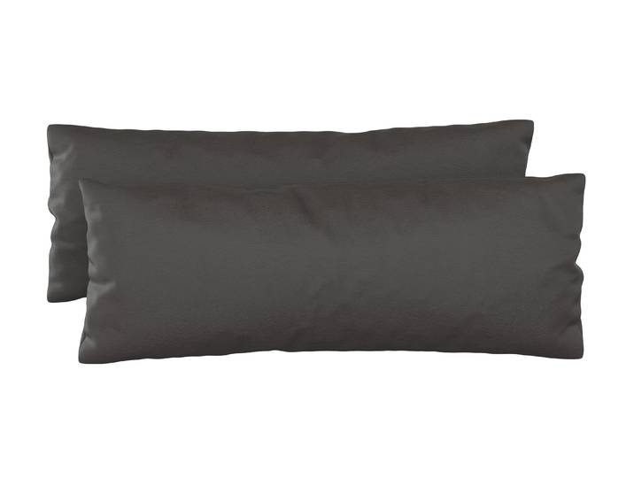 Sofakissen SIT & MORE Bendigo , braun (mokka), B:65cm H:25cm T:10cm, Polsterauflagen, Sofakissen, im 2-er Set
