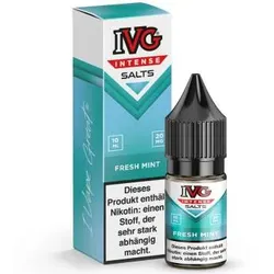 IVG Intense Fresh Mint NicSalt Liquid 10ml / 20mg