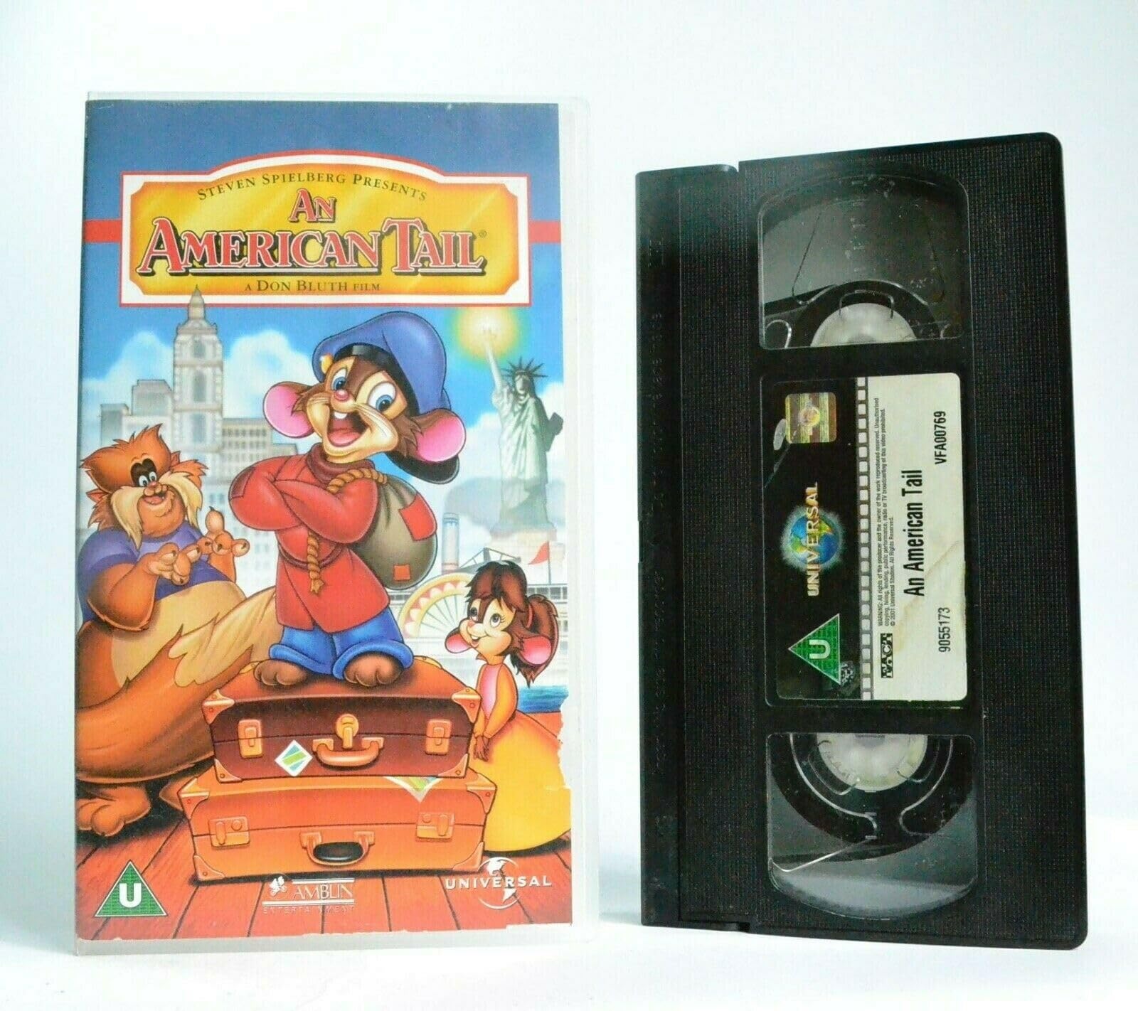 Don Bluth - Feivel 1 - Der Mauswanderer [VHS] - Preis vom 27.09.2026 03:53:48 h