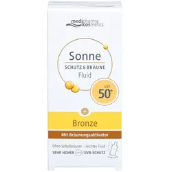 SONNE Schutz & Bräune Fluid bronze LSF 50+