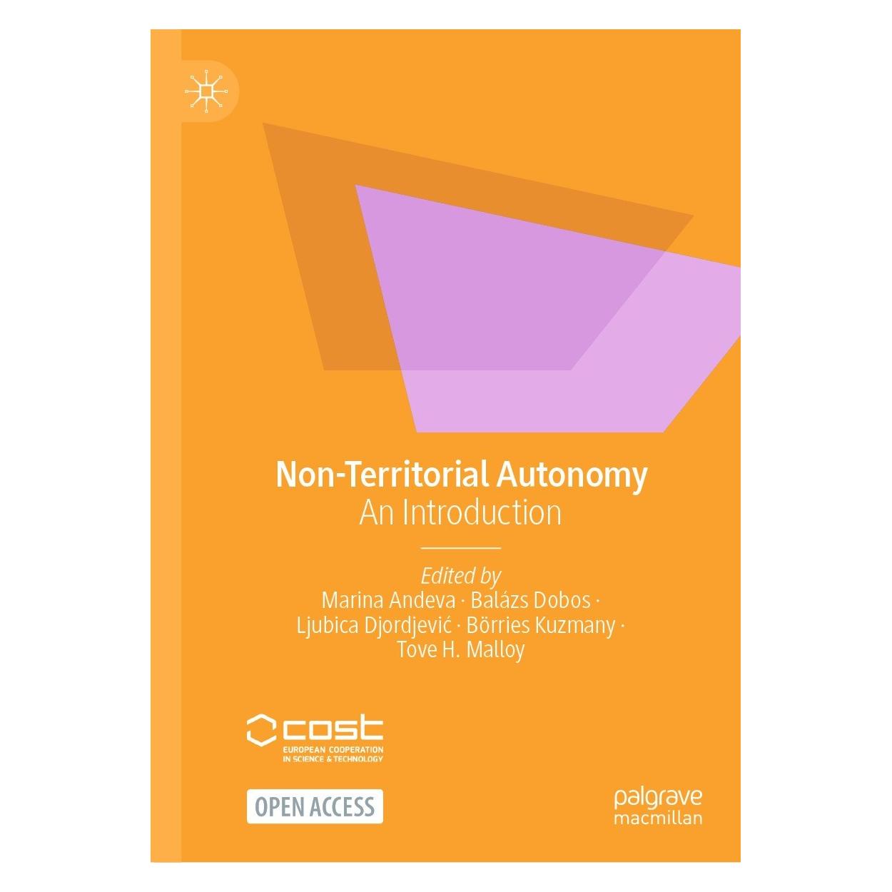 Springer Non-Territorial Autonomy (9783031316081)