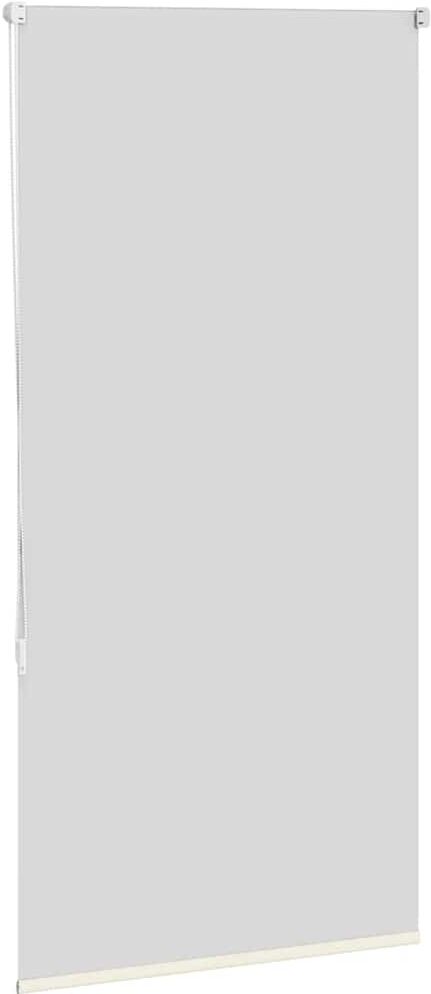 vidaXL Store enrouleur occultant blanc cassé 65x130cm largeur du tissu