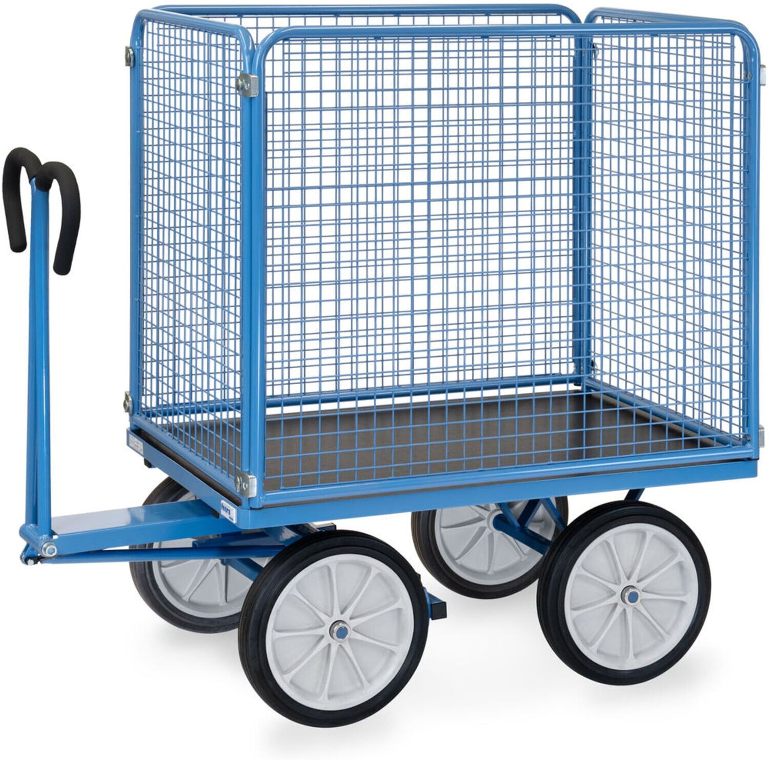 fetra Handpritschenwagen 6444V - Tragkraft 1000kg Vollgummi-Reifen)