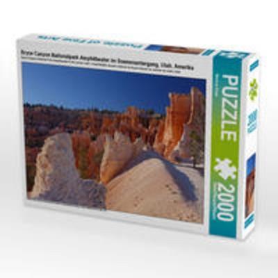 CALVENDO Puzzle Bryce Canyon Nationalpark Amphitheater im Sonnenuntergang, Utah, Amerika 2000 Teile Puzzle quer | 2000 Teile Lege-Größe 90 × 67 cm