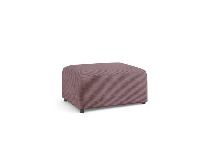 Fun Möbel Polsterhocker Designerhocker FUN AROA in Cordstoff Poso, Rundumbezug