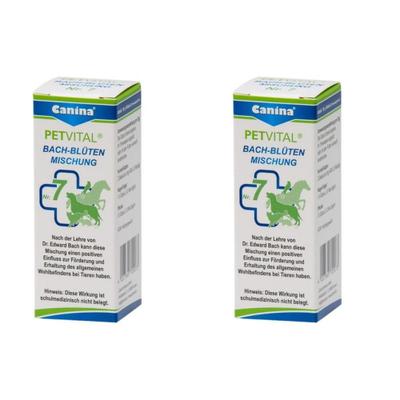 Petvital Bachblüten Nr.7 Globuli vet. 2x 2x10 g