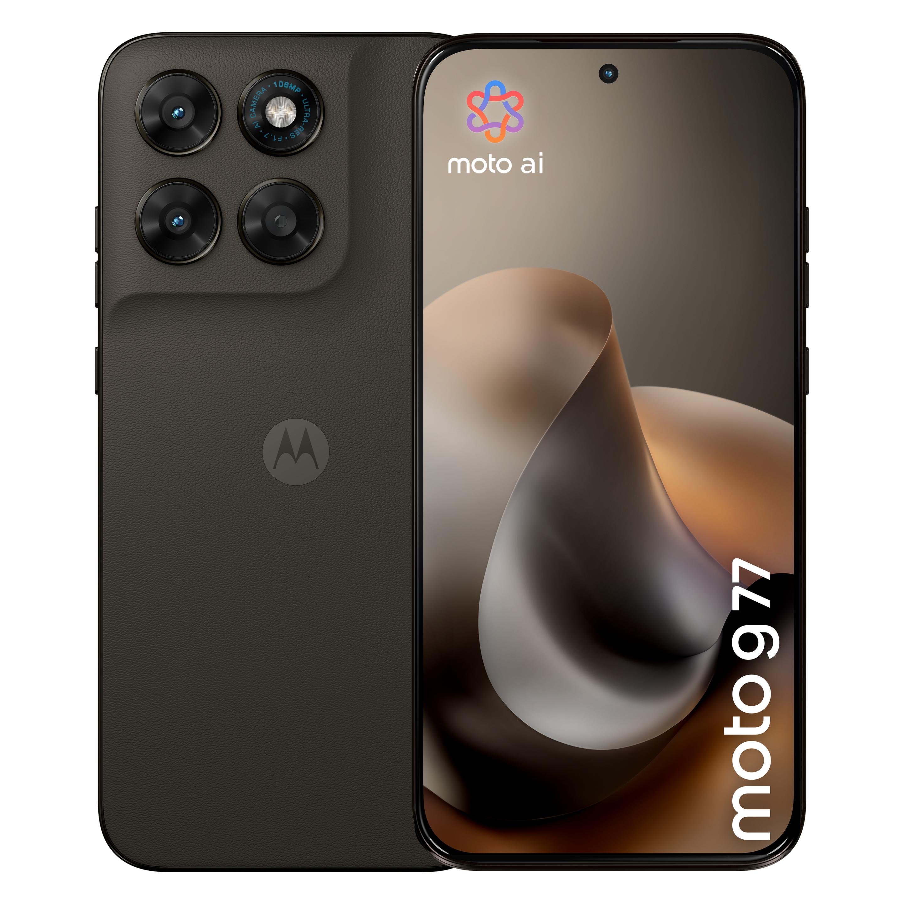 Motorola Moto G77 (256 GB, Black Olive, 6.78", SIM + eSIM, 5G) (PBAW0036ES)