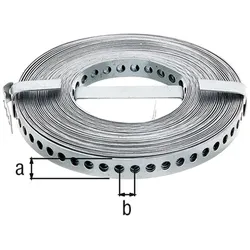 Lochband verz. 17x1,0 mm/10 m