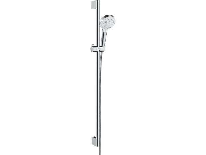 Hansgrohe Brausenset Crometta Vario EcoSmart\, 90cm weiß/chrom