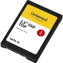 INTENSO Top Festplatte, 2 TB SSD SATA 6 Gbps, 2,5 Zoll, intern