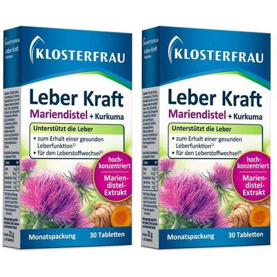 Klosterfrau Leber Kraft Tabletten 2x 2x30 St
