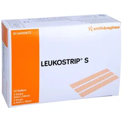 Leukostrip S Wundnahtstreifen 20x2 Blatt 20X2 P