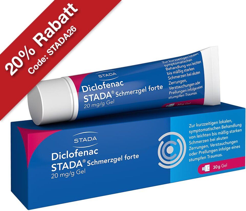 Diclofenac Stada Schmerzgel Forte 20 Mg/g