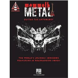 Mammoth Metal Guitar Tab Anthology: The World/'s Loudest Songbook Featuring 45 Headbanging Songs, Sachbücher von Hal Leonard Publishing Corporation