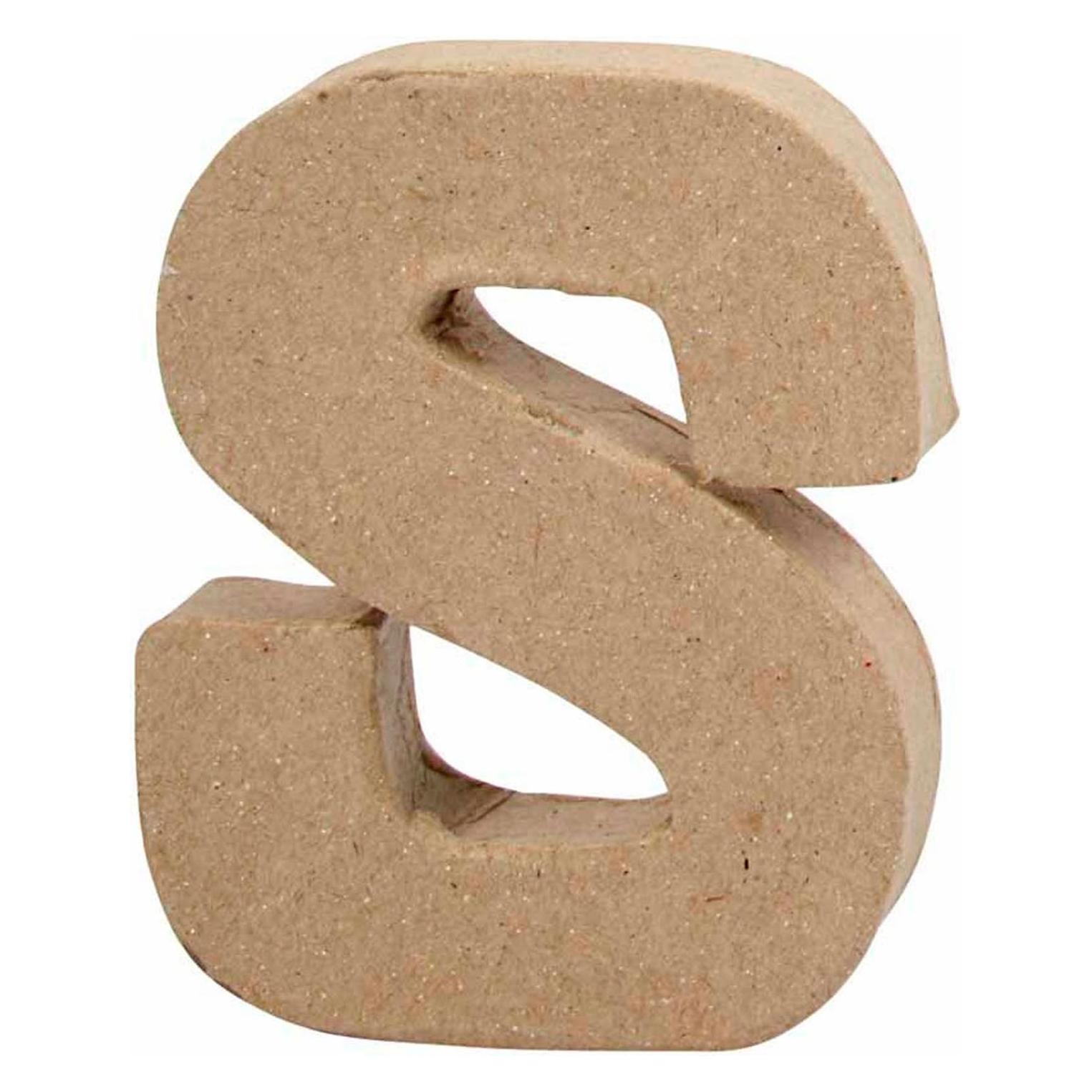Creativ Company Letter Papier-maché Klein - S (5707167567371)