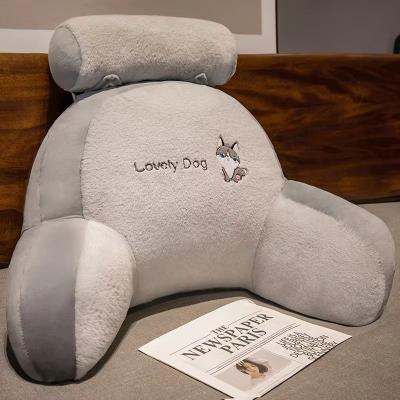 Inspired Finds Soft Bed Backrest Cushion Pillow For Bed & Sofa husky 23.62x17.72x7.87in
