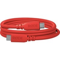 USB 3.2 Gen1 Kabel SC27-R red, USB-C Stecker > USB-C Stecker rot, 2 Meter, PD
