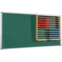 Stahltafel Edge-Line Green