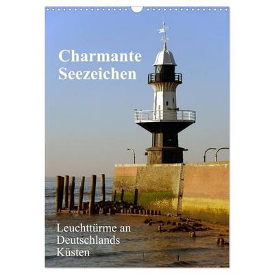 Charmante Seezeichen (Wandkalender 2027 DIN A3 hoch), CALVENDO Monatskalender