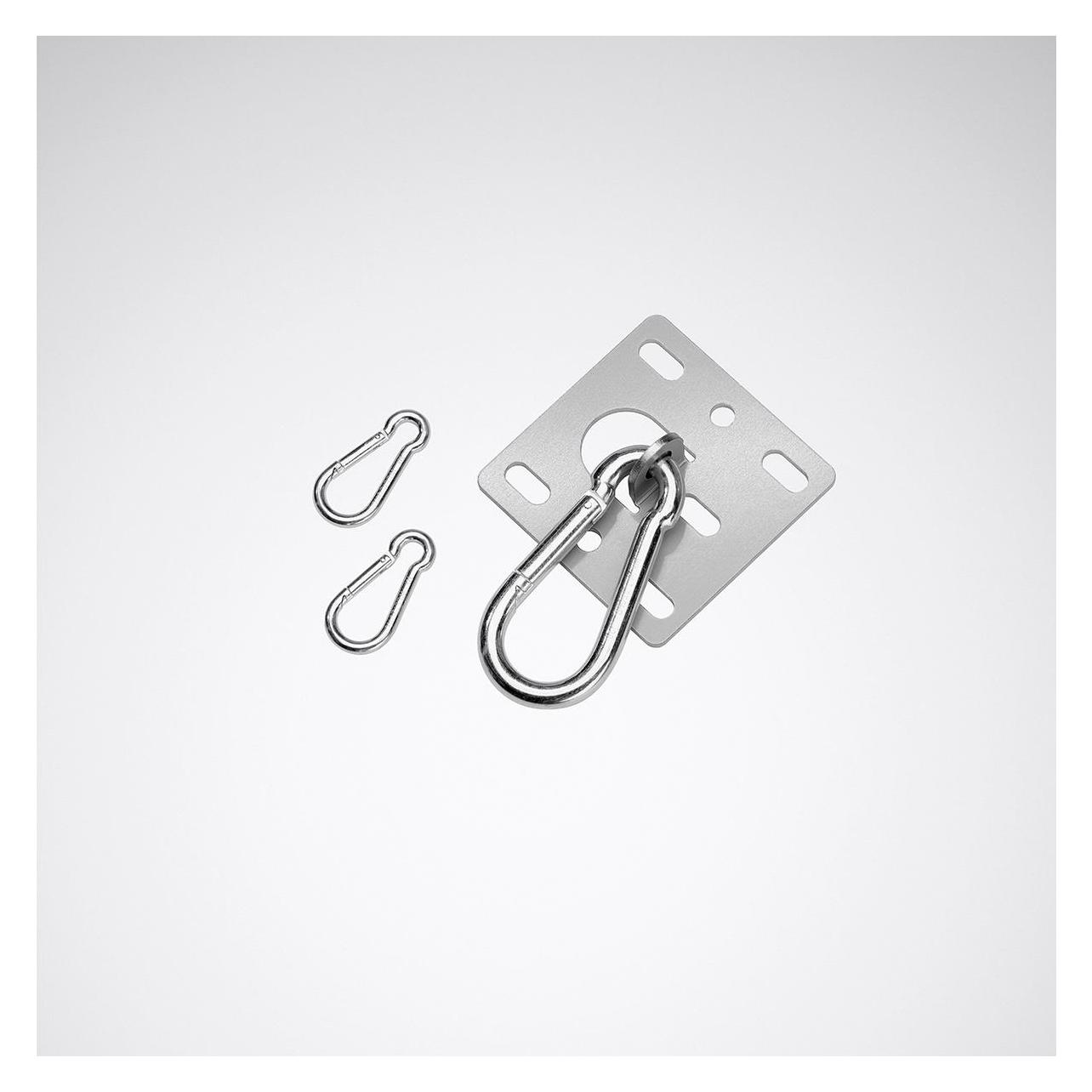 Trilux Deckenbefestigungsplatte mit Karabiner Ondo LED E 01K (6588700)