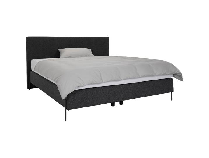 Boxspringbett President anthrazit Stoff 180 x 200 cm - Möbel Konfigurator: Traummöbel individuell zusammenstellen