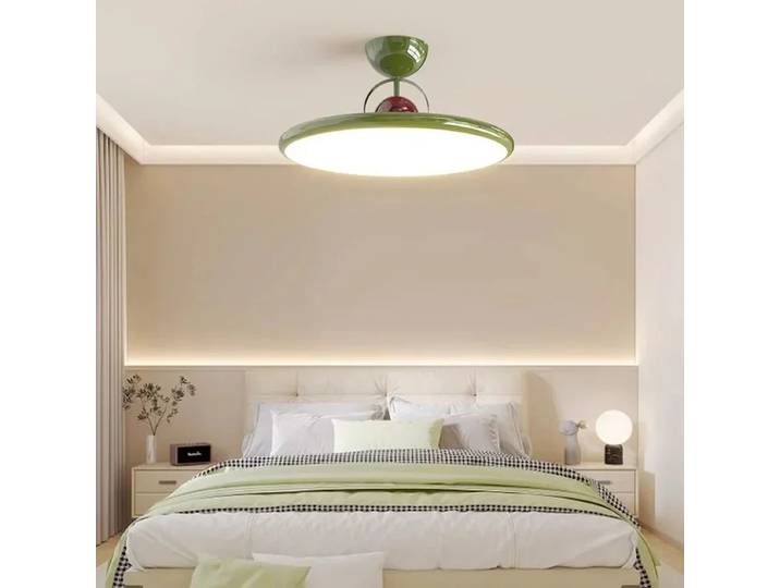 Plafonnier danois led chromé, adapté au salon, une chambre à coucher, un couloir d'étude, une décoration intérieure, des luminaires uniques