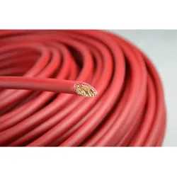 Kabel H07V-K feindrähtig / Rot / 16mm2