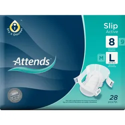 Attends Slip Active 8 Large 28 ST