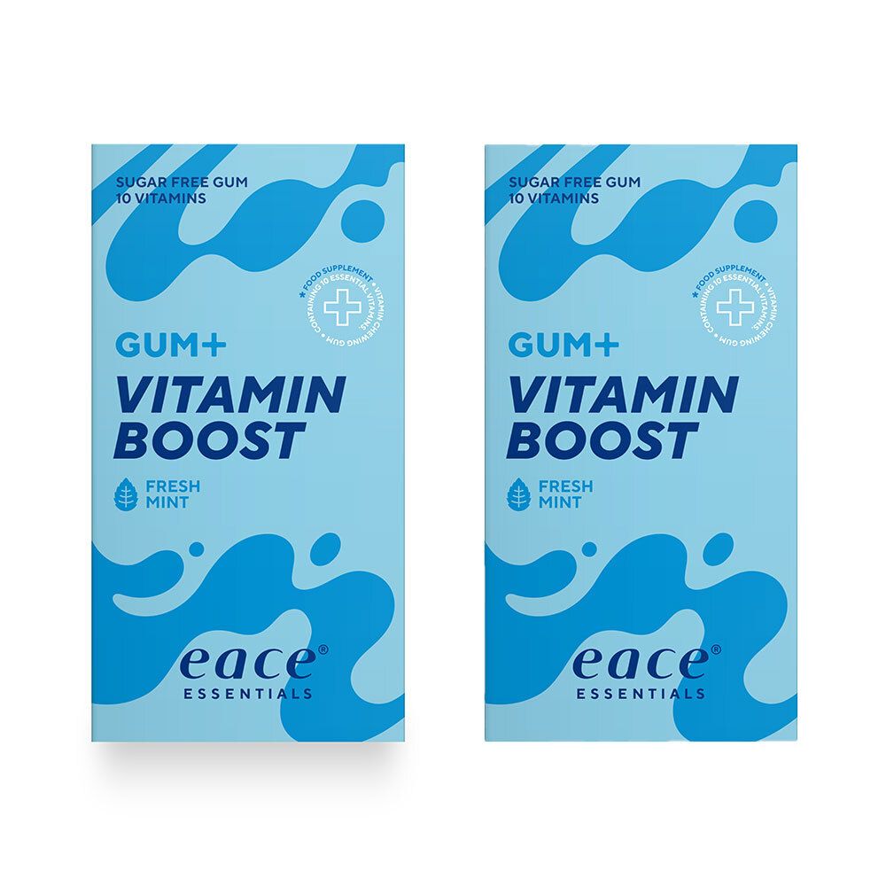 Eace Gum - Vitamin Boost Display 12x20 g Kaugummis