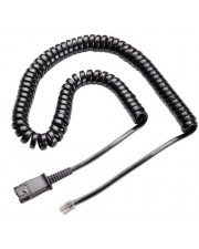 Poly Plantronics Headset-Kabel für DuoPro Anschlusskabel U10 extraleicht nur 4-PIN-QD (38222-01)