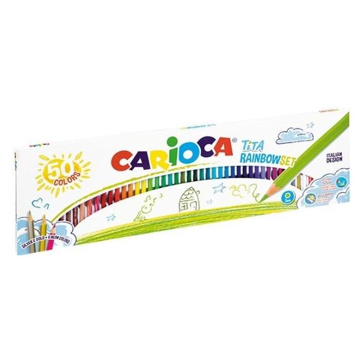 Carioca Tita Bleistiftstifte 50 Farben (50x) (322524)