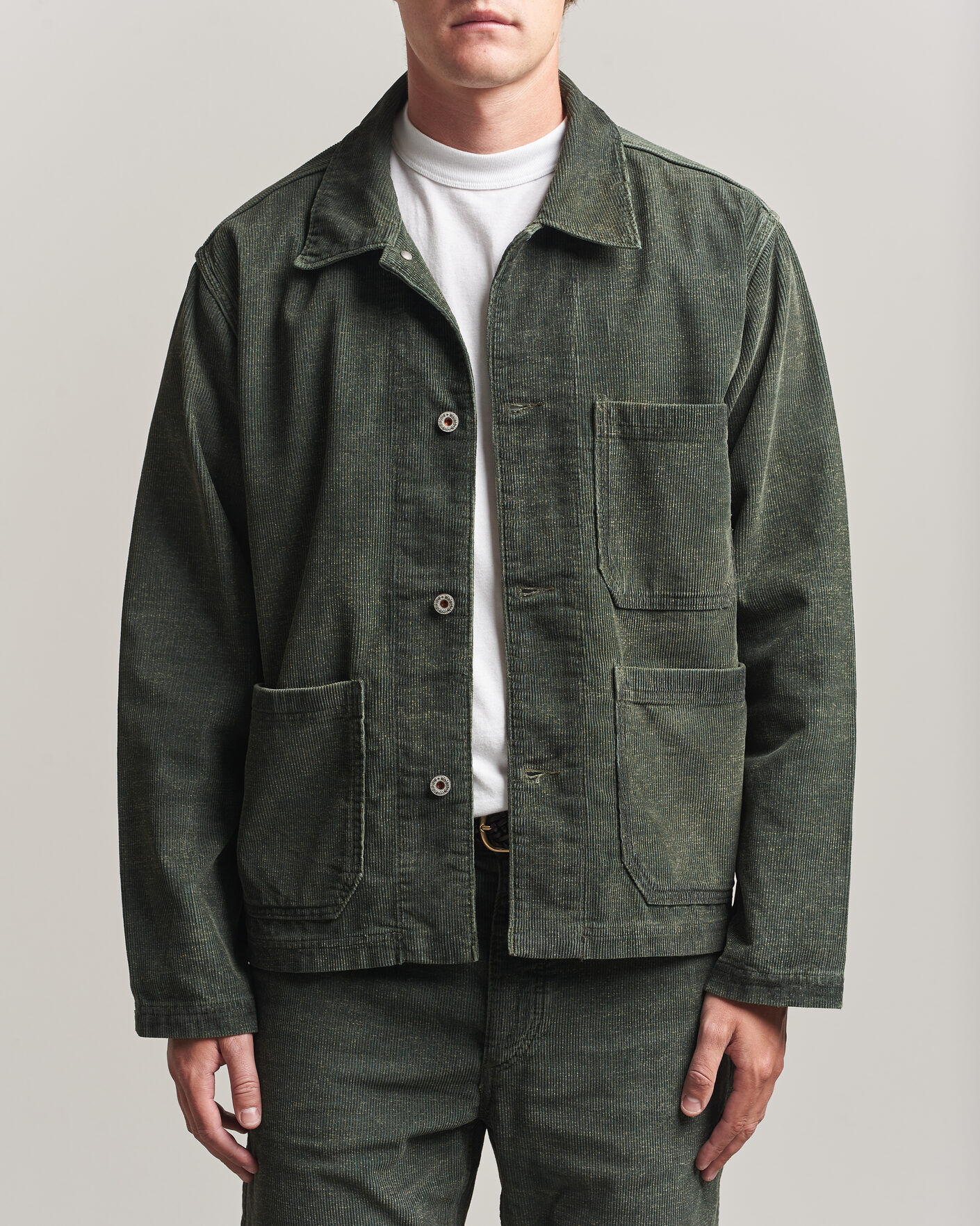 RRL Empire Shirt Jacket Vintage Grey men L Grå