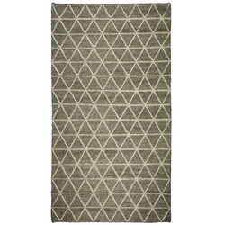 pad Webteppich Volt 140 x 200 cm Mischgewebe Beige Natur