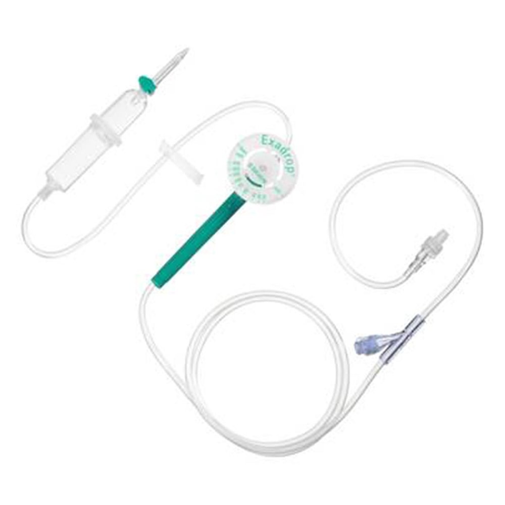 B. Braun Melsungen AG Exadrop 150 cm mit nadelf.Zuspritzventil Safeflow 11008944