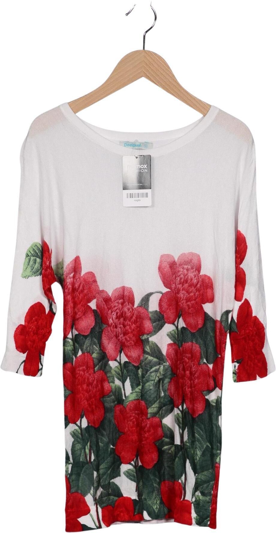 Desigual Damen Pullover, Mehrfarbig, Gr. M, Viskose - Second Hand