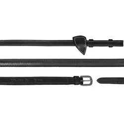 Zügel DY Gummi Working Collection black VB